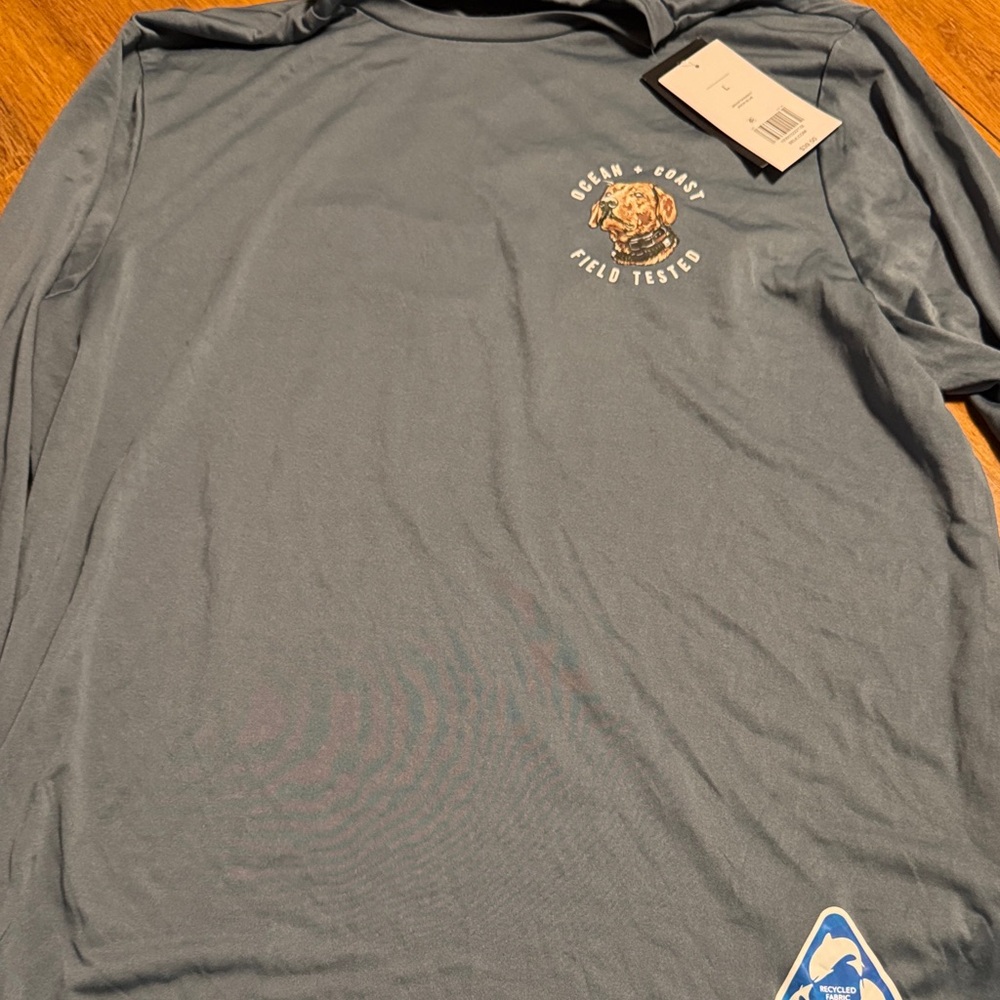 Ocean & Coast Men's Blue Long Sleeve Tee